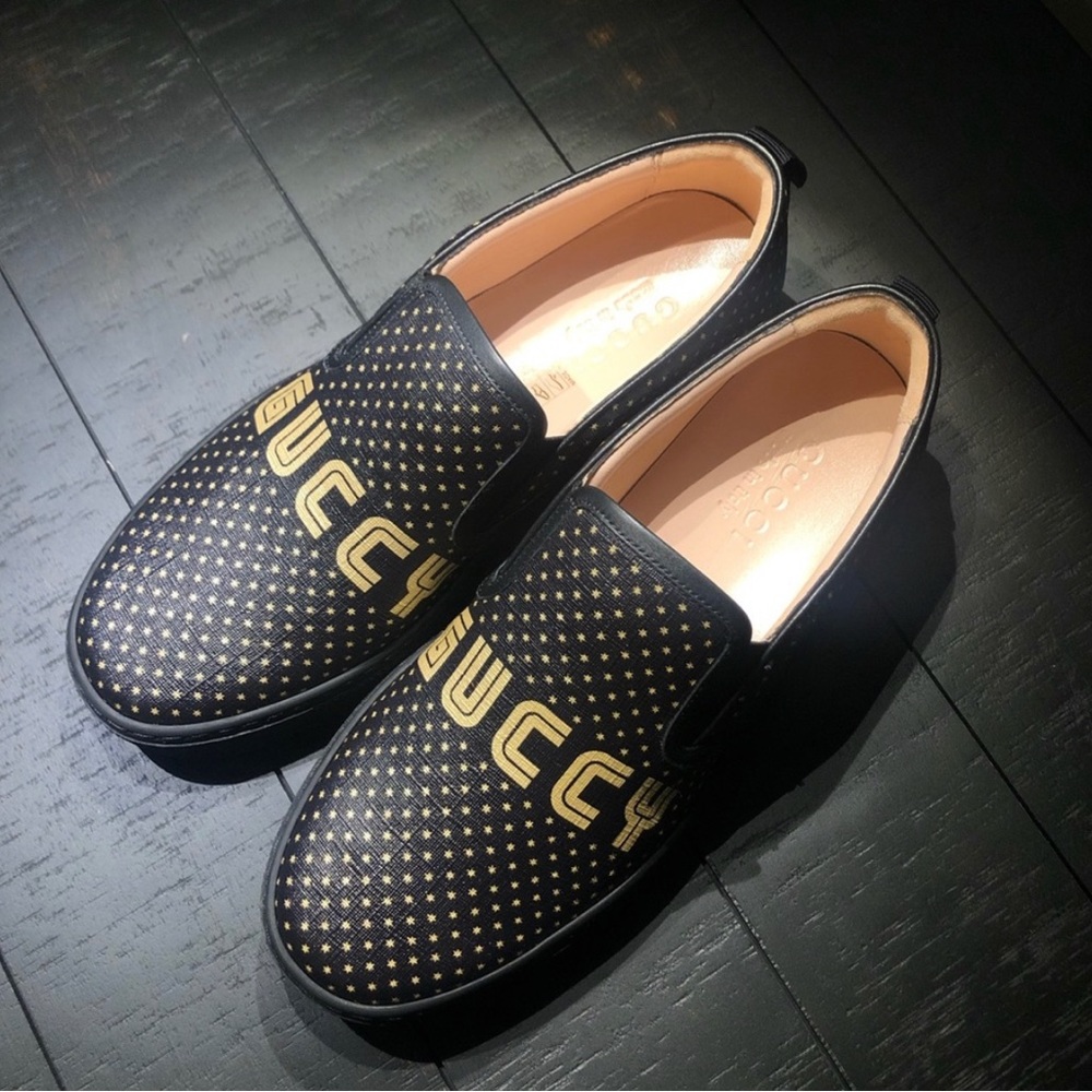 Authentic Gucci Slip On Shoes